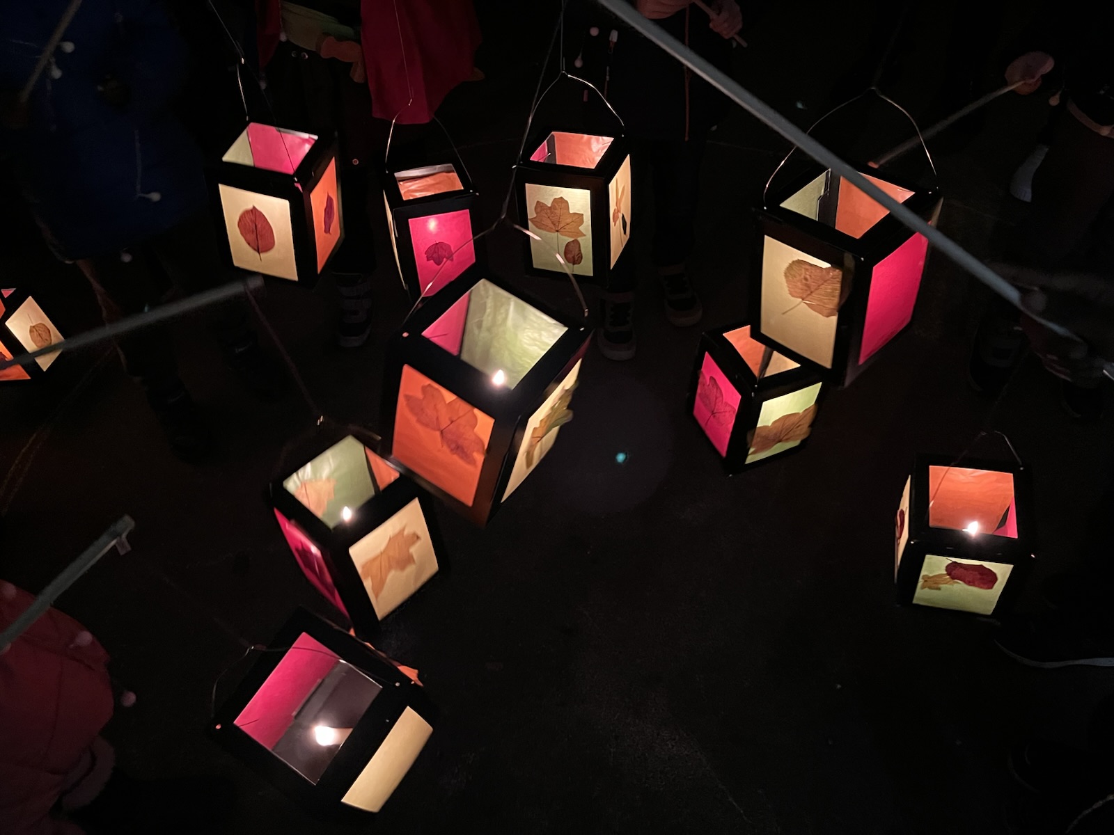 Stimmungsvolles Miteinander beim Laternenfest